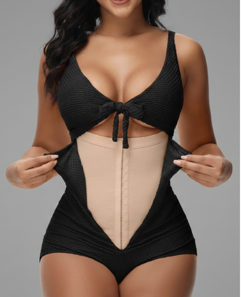 2-in-1 Swimsuit with Built-In Faja